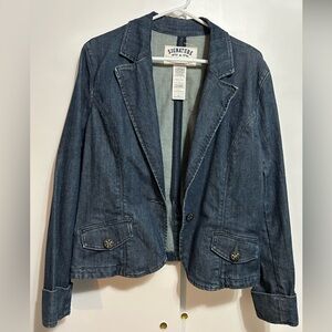 Signature by Levi Strauss Women's Dark Denim Blazer